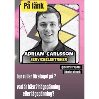 Elektriker utfört av Karlsro Elteknik AB i Rejmyre